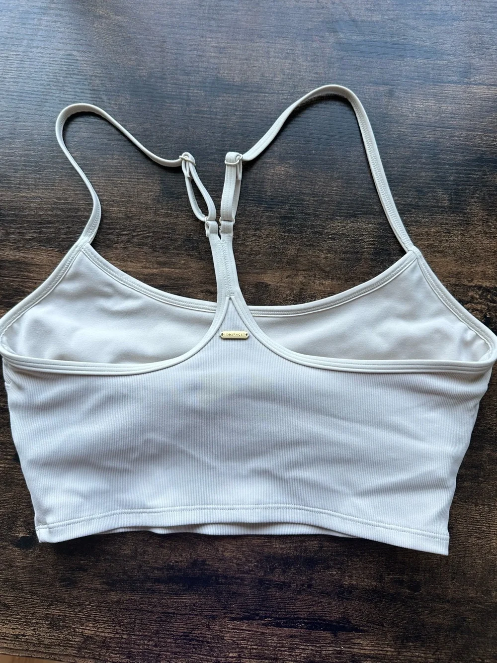 L*Space Active White Revel Top (Large)